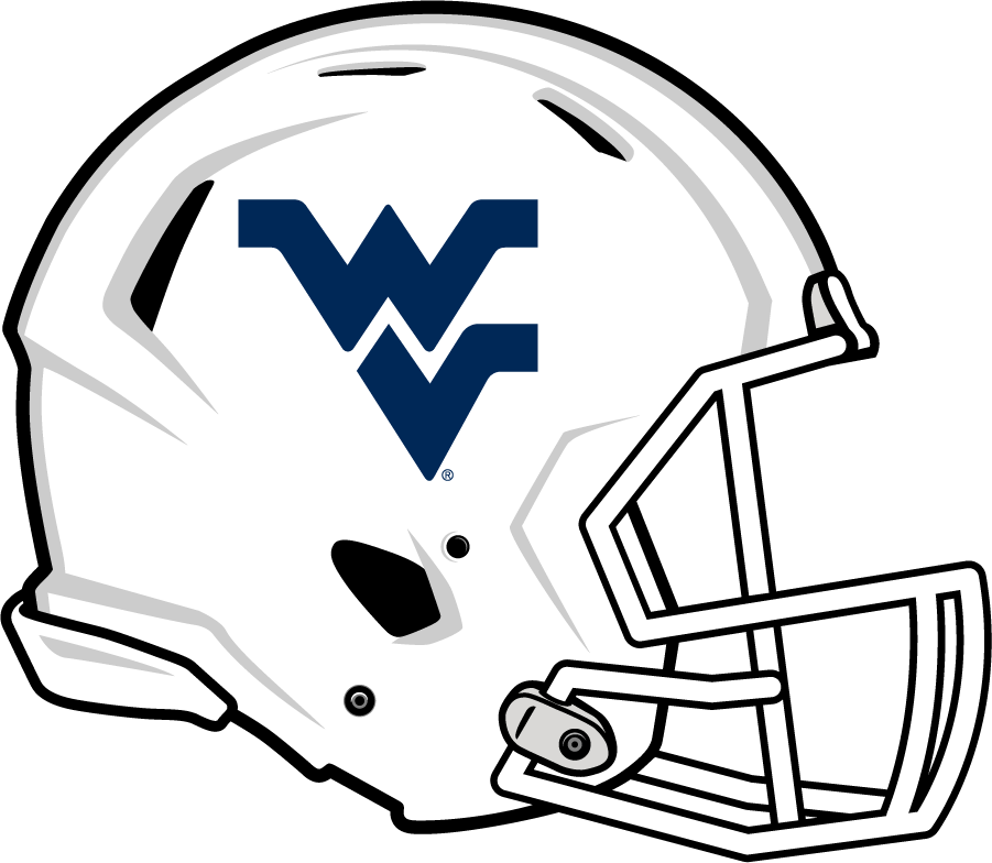 West Virginia Mountaineers 2014-Pres Helmet Logo v2 diy iron on heat transfer